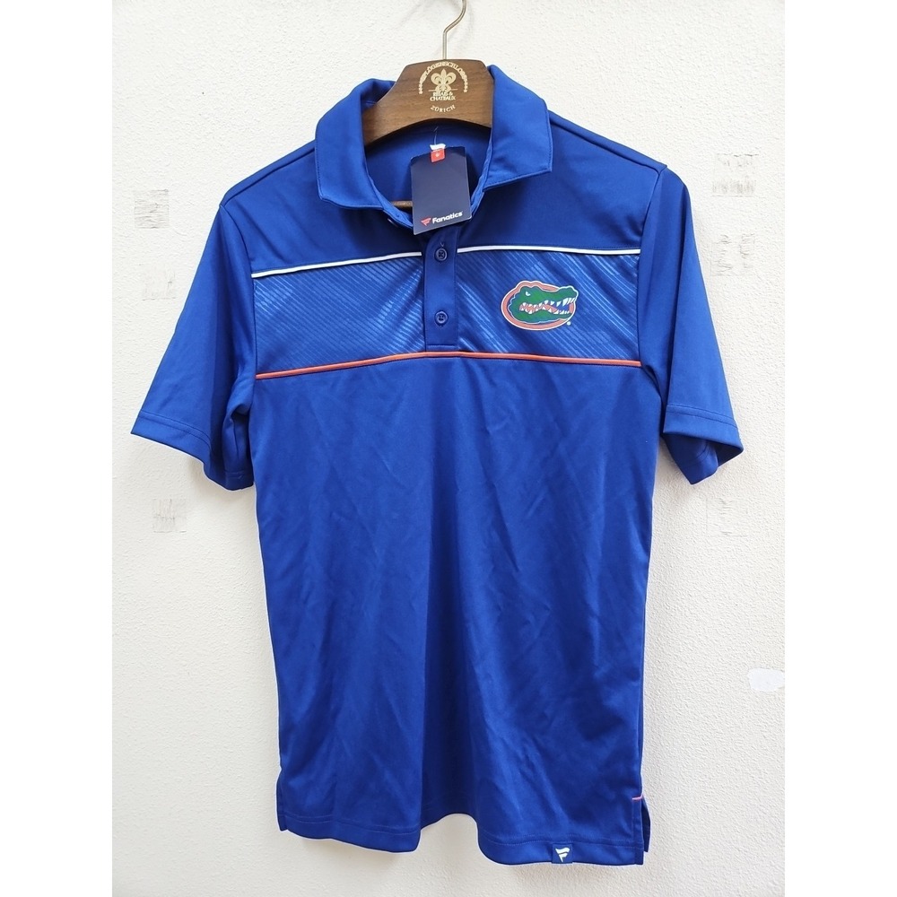 UF Florida GATORS Polo Shirt Mens Small Football New With Tags